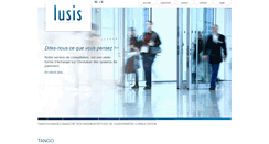 Desktop Screenshot of lusis.fr